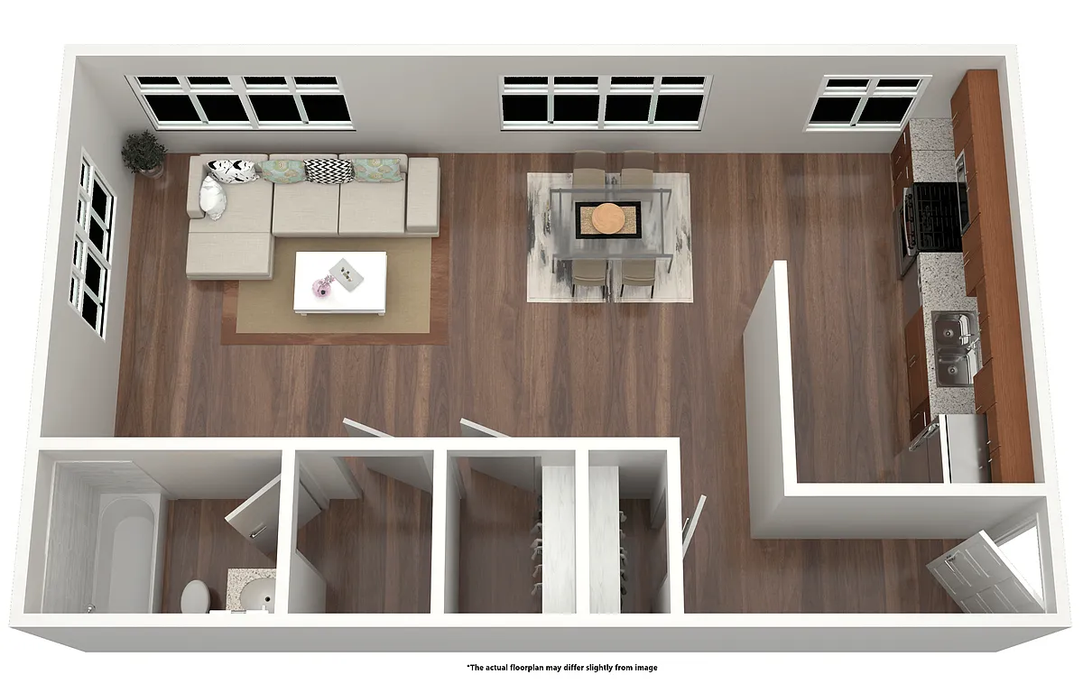 Floor plan Studio