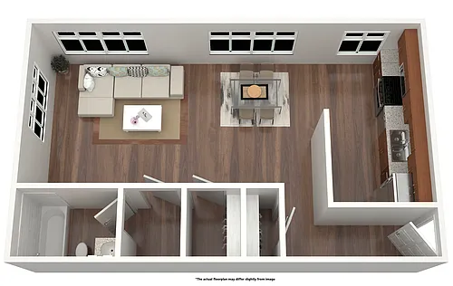 Floor plan Studio