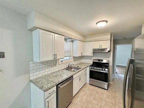 Kitchen, new fridge, dishwasher, stove
