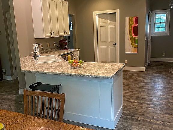 Dining and kitchen