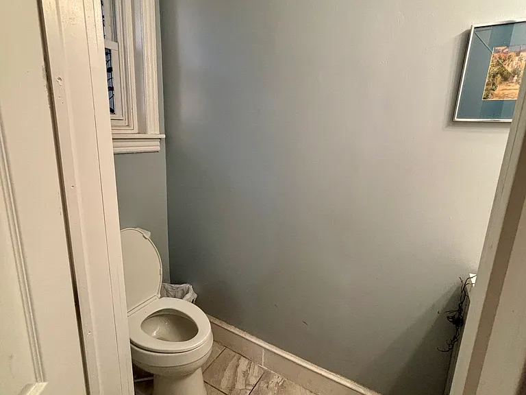 half bath on the first floor