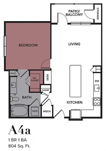 Floor plan A4a