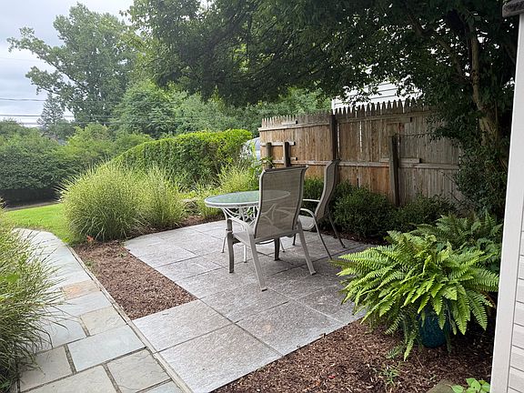Private patio