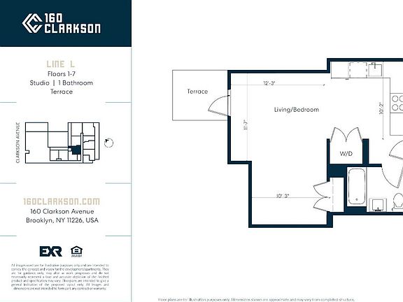 2nd image of 160 Clarkson Ave APT 4L