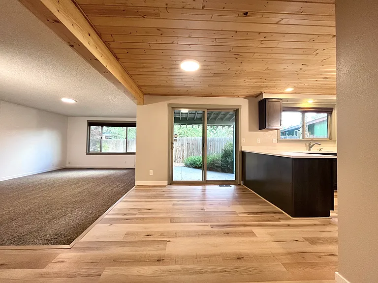 Modern open living concept.