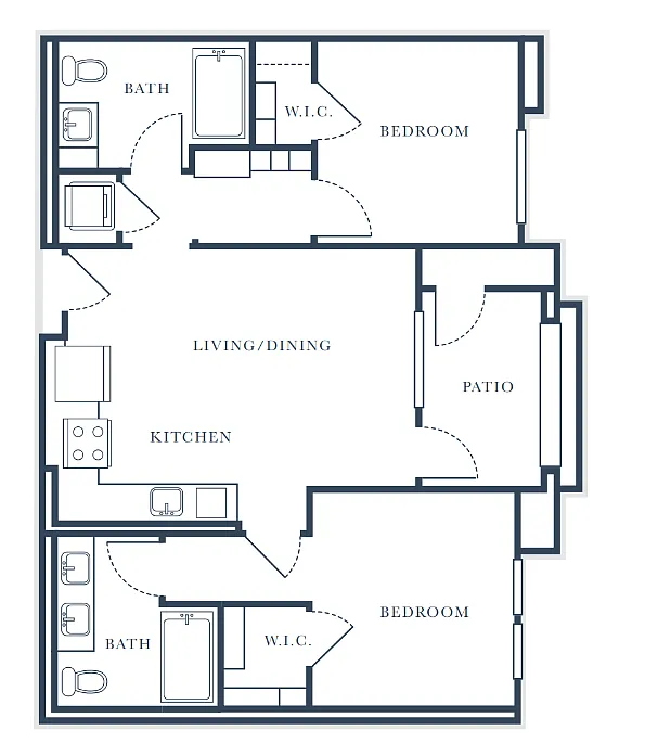Floor plan B2