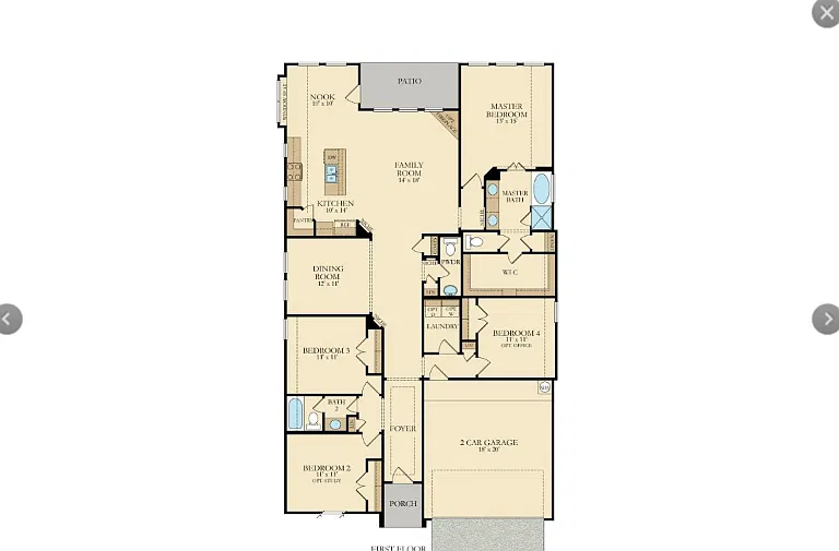 4 bed, 2.5 bath, 2144 sqft, $2,600 — Photo 2