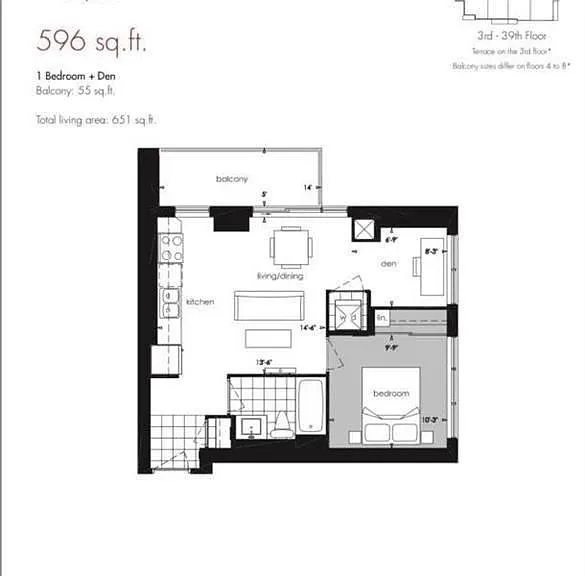 50 Town Centre Ct #1704 — Photo 9