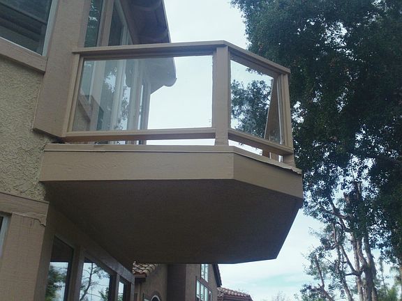 Master bedroom balcony