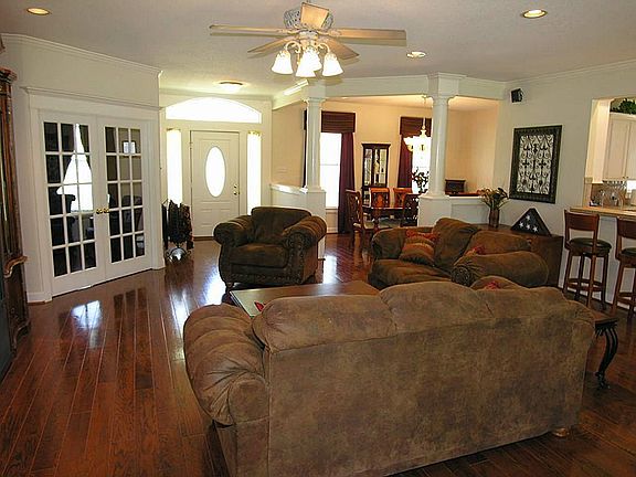 Another view of this oversized family room.