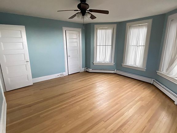 Living room also features large closet