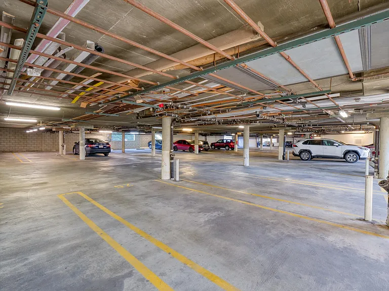Parking Garage located on the ground level