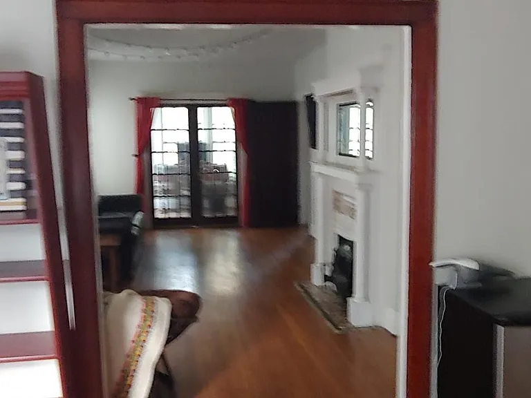 View from dining room