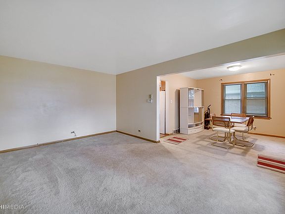 Living room and dinning room