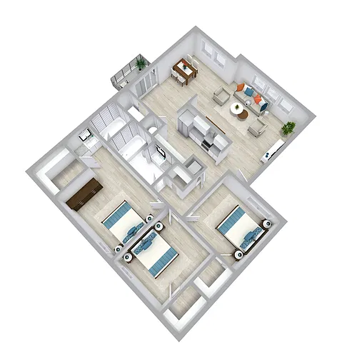 Floor plan 3X2 - C3 R
