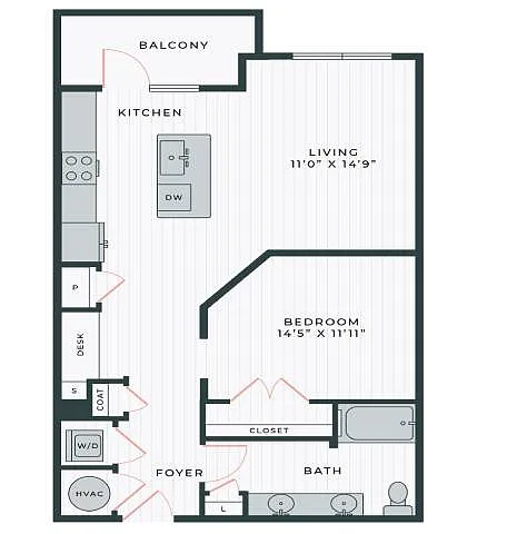 Floor plan The Despina