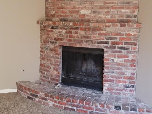 fireplace in family room