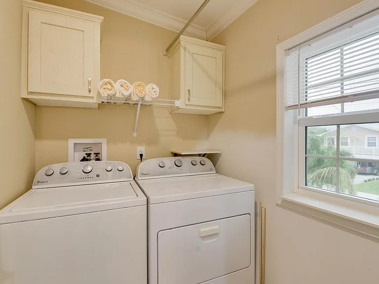 Laundry facilities - washer and dryer
