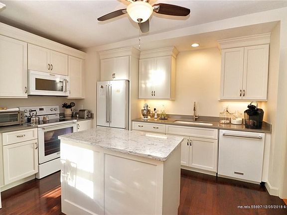 Quartz counter tops and a marble...