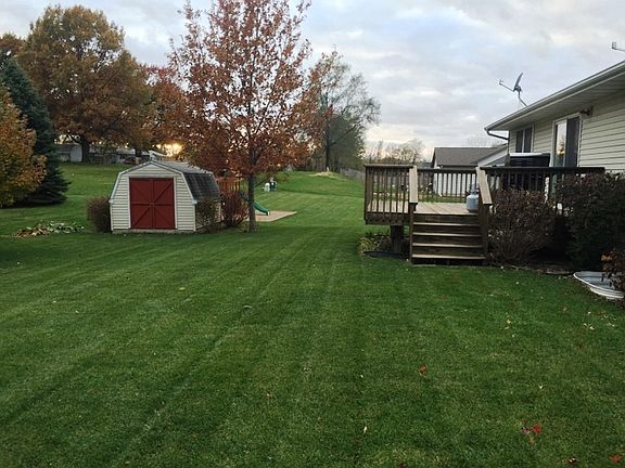 Shed on Cement Slab