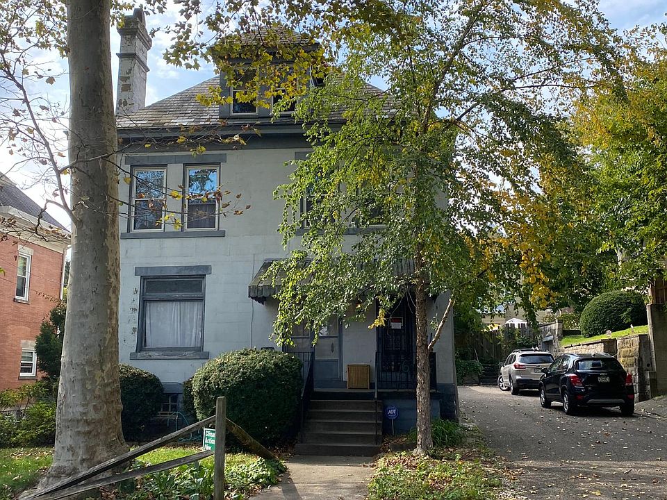 Enter from front porch to the second floor apartment. The apartment is the entire second and third floor of the duplex.