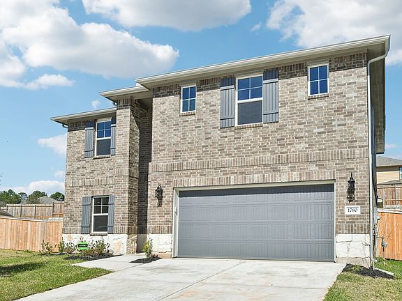 The Kendall floorplan in Montgomery Oaks of Conroe, TX.