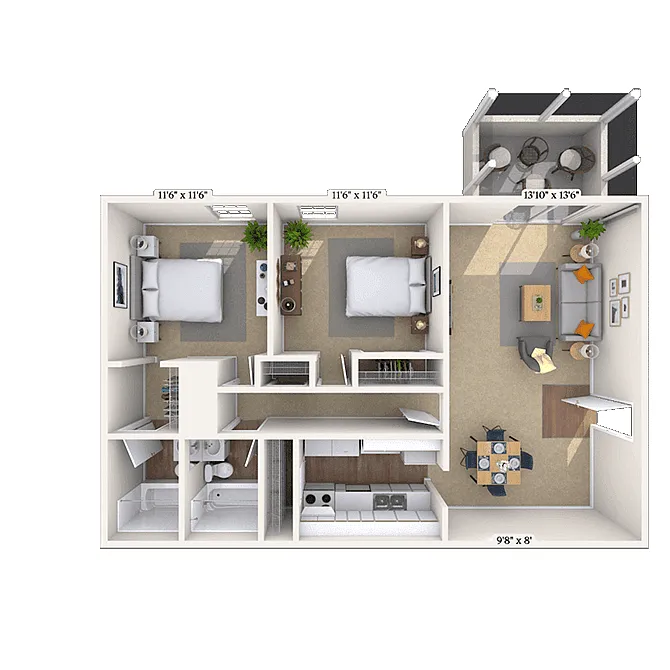 Floor plan The Bradford