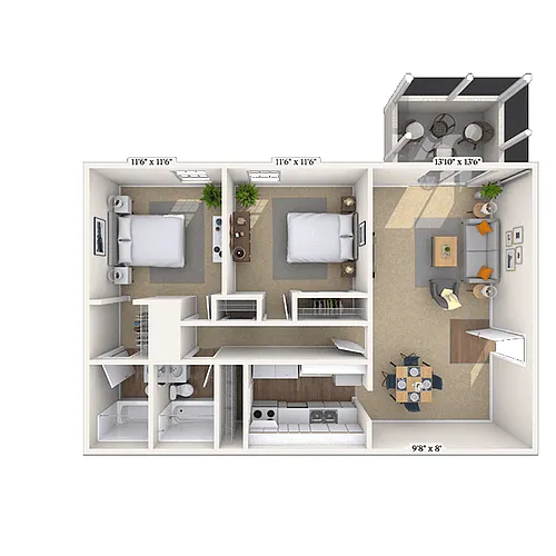 Floor plan The Bradford
