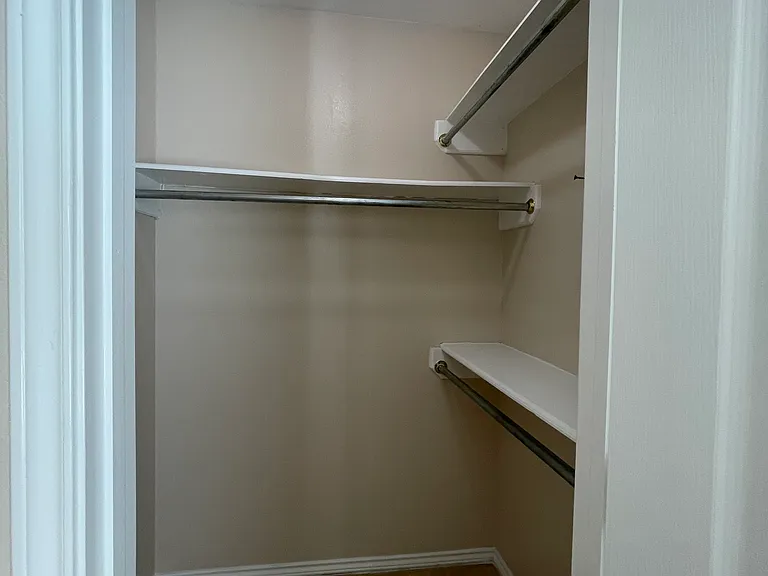 master's walk-in closet
