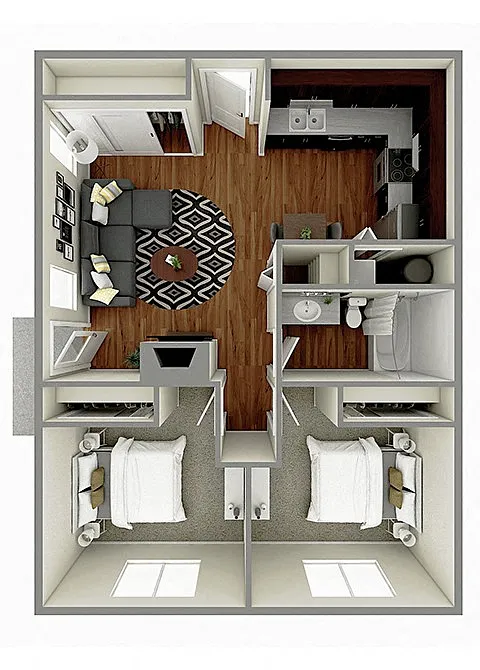 Floor plan The Evergreen