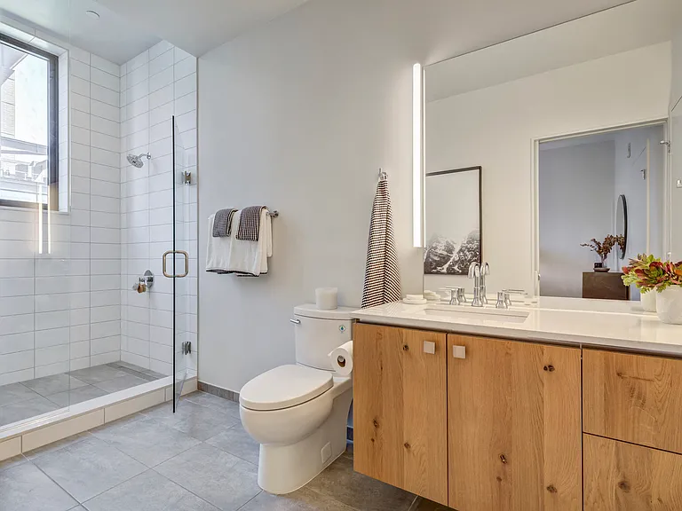 Model bathroom