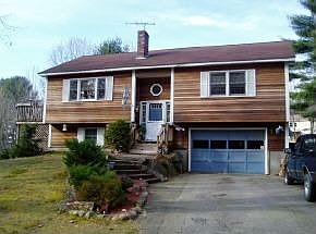 View from driveway