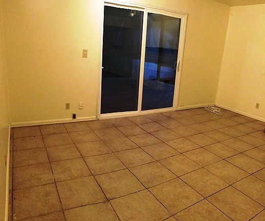 New sliding door in living room