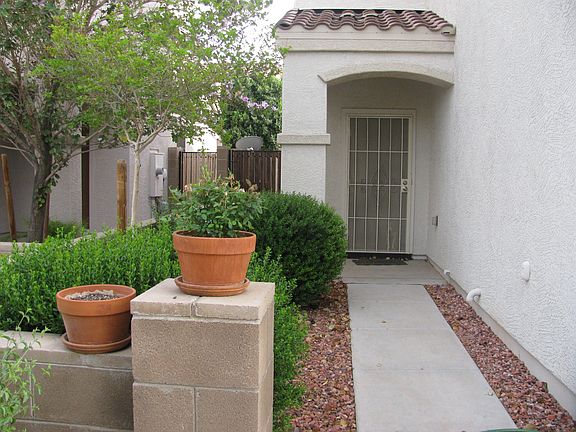Entrance to the house.