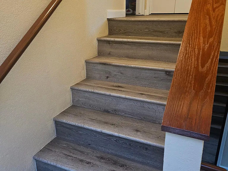 Stairs up to 2nd floor