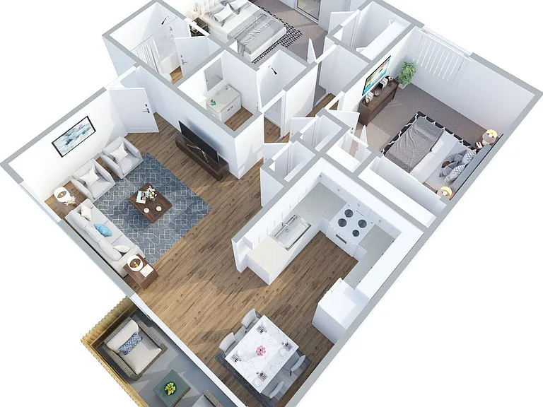 Greenbriar Villa Apartments — Photo 24