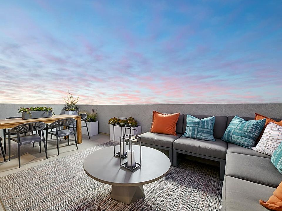 Claret At Canvas Plan 3 Model Home Roof Deck