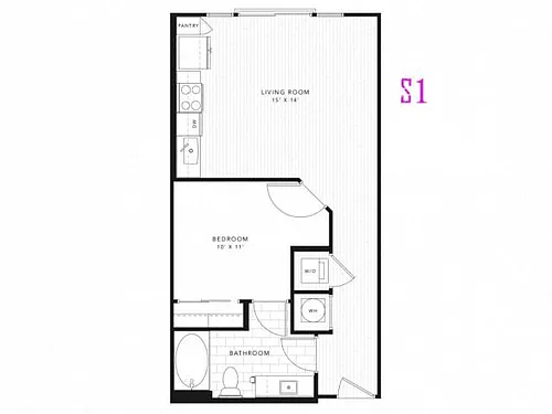 Floor plan S1