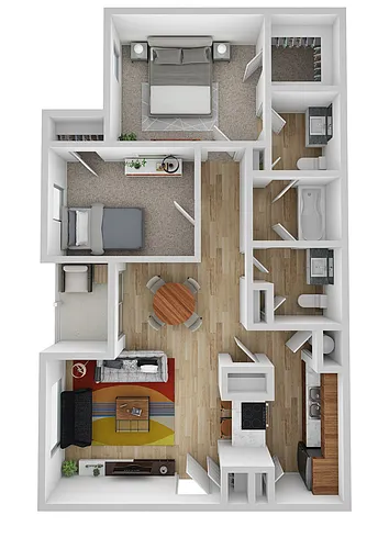 Floor plan B1
