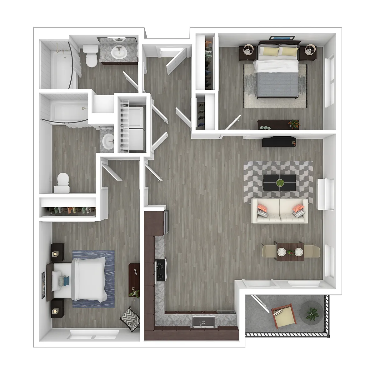 Floor plan B2A