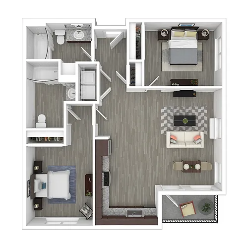 Floor plan B2A