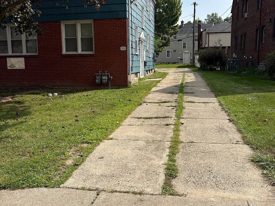 Driveway for off-street parking