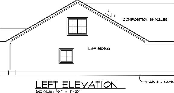 Left Elevation