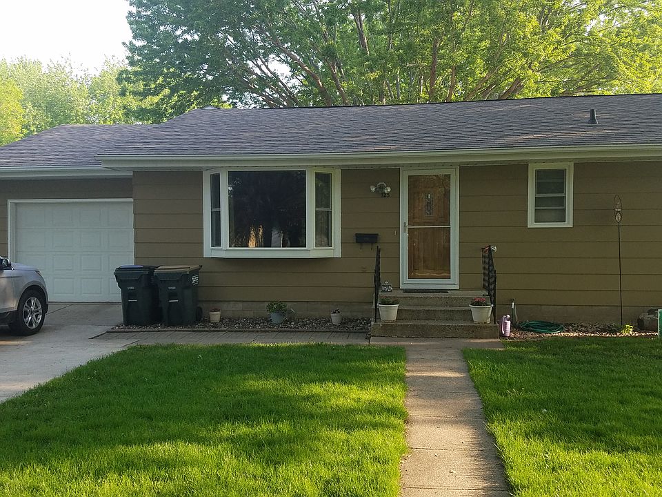 Front of house. 