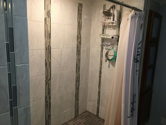 Rest of shower