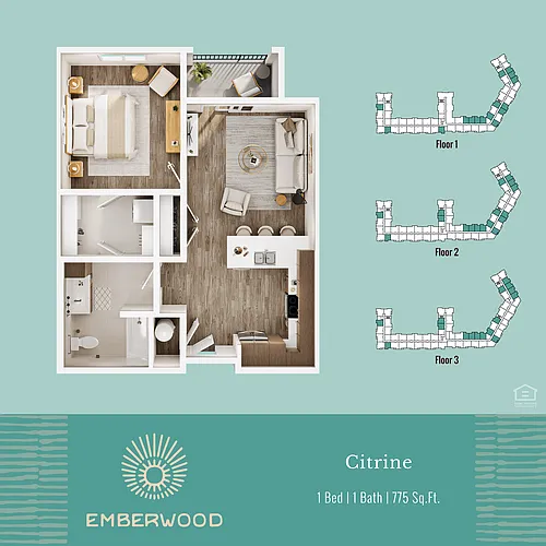 Floor plan Citrine