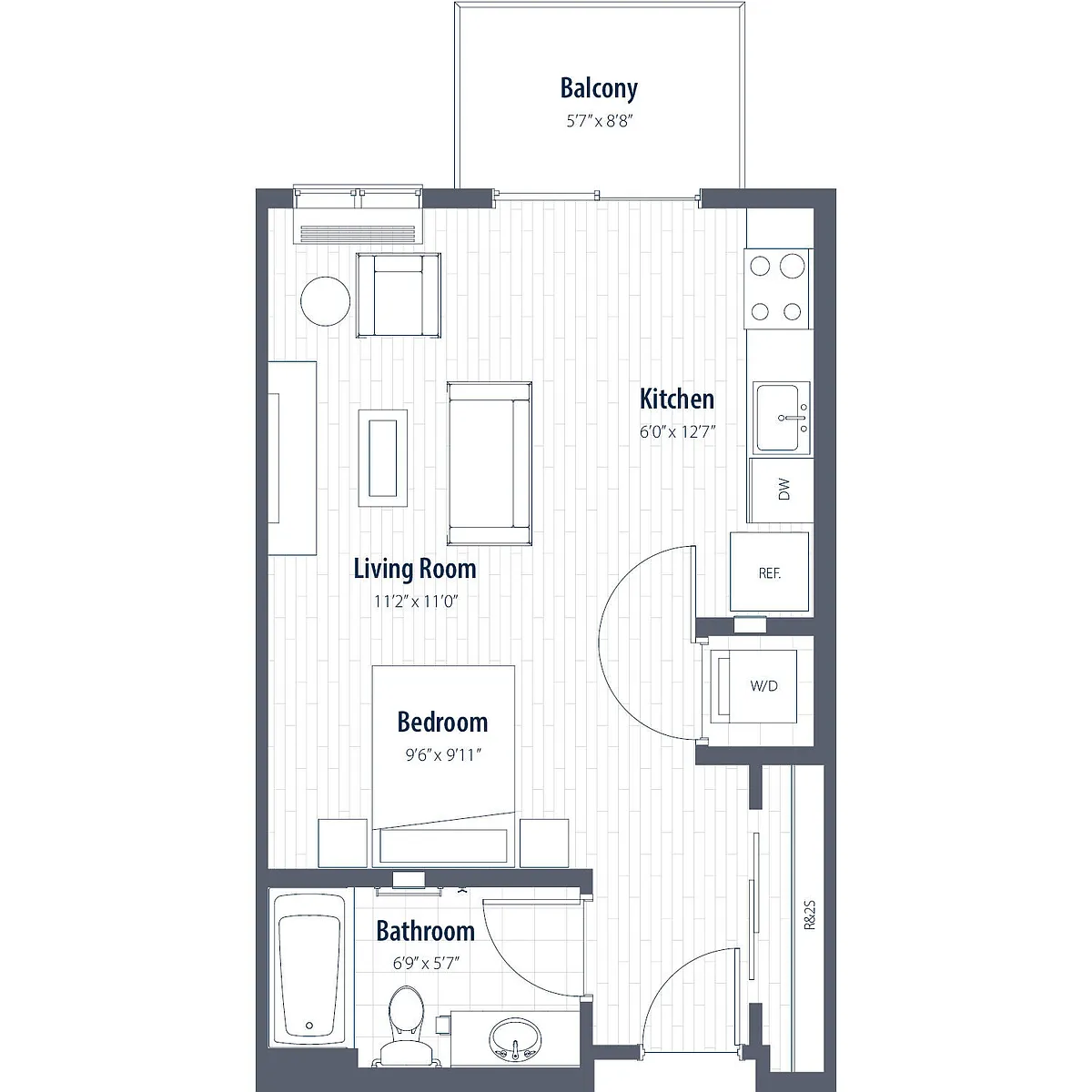 Floor plan Zumbro