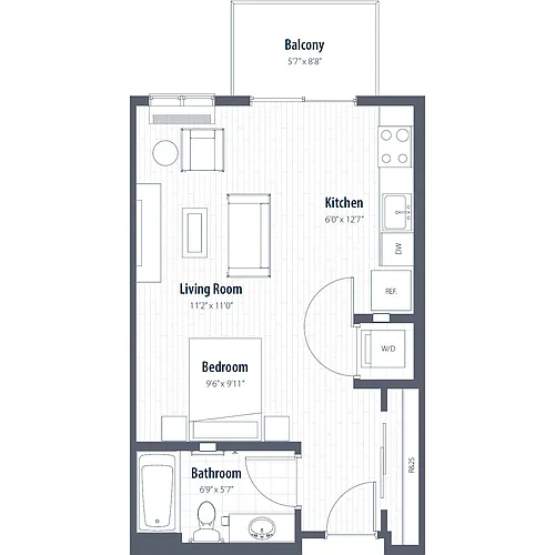 Floor plan Zumbro
