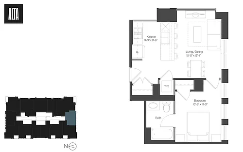 Floor plan West 06