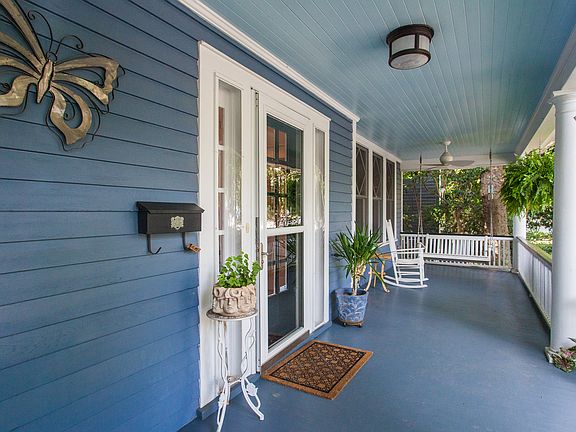 Lovely large front porch